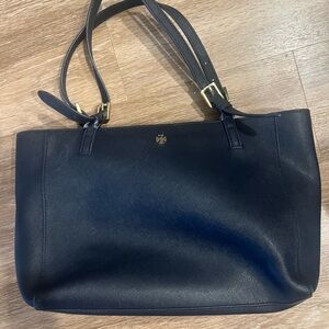 Tory Burch navy shoulder bag